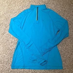 G-fore blue quarter zip